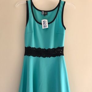 Teal Skater Dress